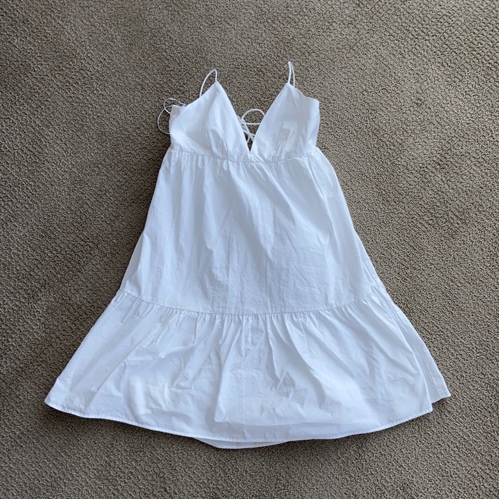 White Zara dress